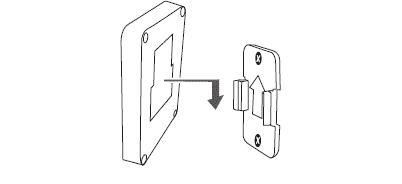 ERA-UTX slide onto bracket